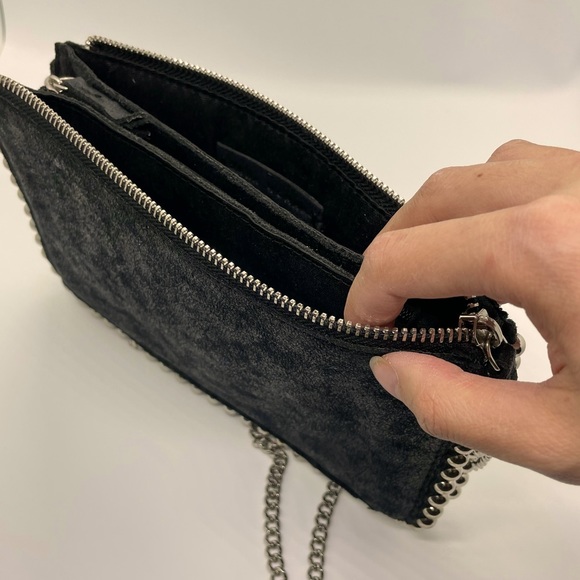 Clutch crossbody with silver chain - Picture 2 of 2